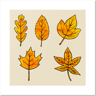 Yellow Leaves Posters and Art